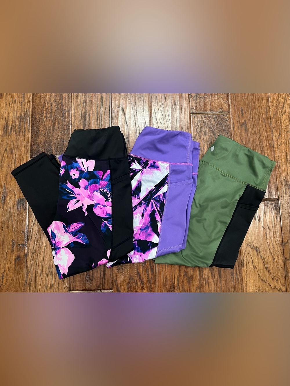 LuLaRoe Rise Fearless Cropped Athletic Leggings - Set of 3